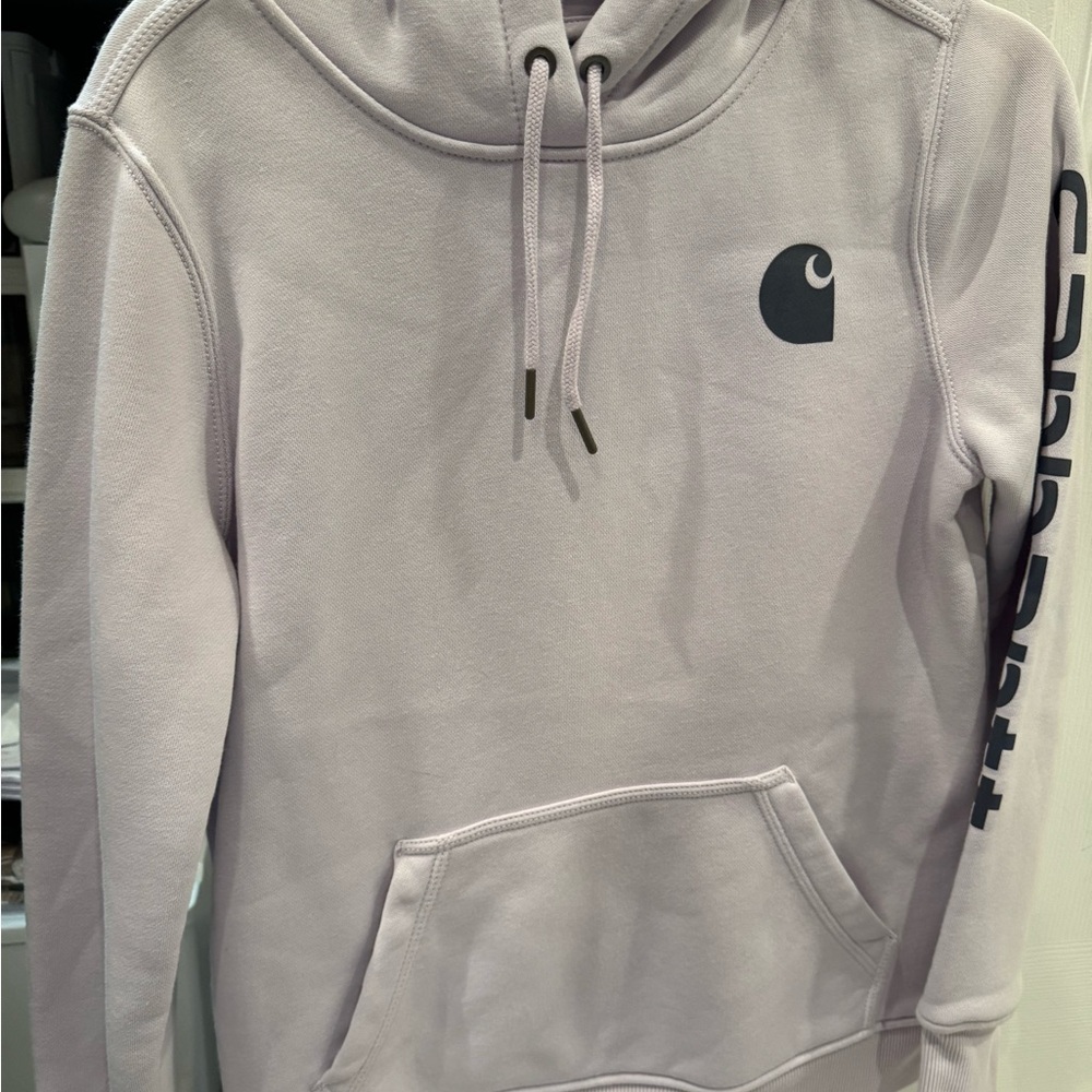 Carhartt Relaxed Fit Hoodie in Pale Lavender